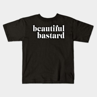 Beautiful Bastard Merch Beautiful Bastard Logo Kids T-Shirt